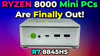 Ryzen 8000 Mini PCs Are Here! GMKtec Gaming AMD Ryzen 7 8845HS 32GB DDR5 2TB M.2 PCIe 4.0 SSD