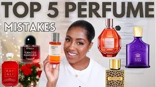 TOP 5 PERFUME MISTAKES | PERFUMES FOR WOMEN