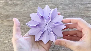 Paper Snowflake / Christmas Snowflake / Origami Snowflake ❄️