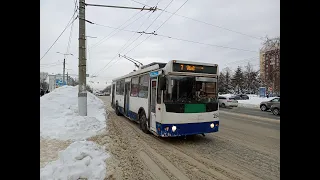 Владимирский троллейбус. Поездка на троллейбусе ЗиУ-682Г-016.04.
