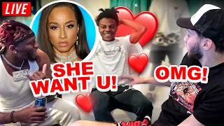 Zias Tells iShowSpeed that Teanna Trump likes Him on Adin Ross Stream...