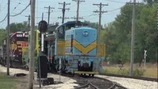 Illinois Railway Museum's Parade of Power, Saturday, July 21, 2012