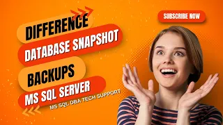 What Is the Difference Between Database Snapshot and Backups In SQL Server | MS SQL SERVER INTERVIEW