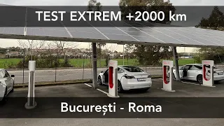 Test de peste 2000 km cu mașina electrică