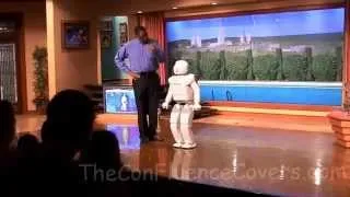 FULL HD Say 'Hello' to Honda's ASIMO Presentation Innoventions Tomorrowland Disneyland