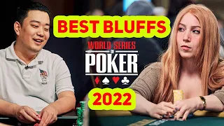 World Series of Poker Main Event 2022 Best Bluffs!
