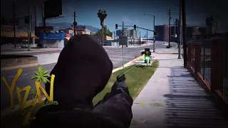 GTA RP | YBN LS | Capgod Runs Down On His Opp That Was In His Hood Stomping Out His Man’s😈