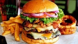 Big Timmy Burger Challenge Eaten in 2:58 | Furious Pete