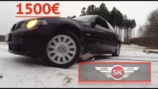 Купил BMW e46 M 318ti Compact  за 1500€, продал Honda Civic, зимний дрифт на bmw e46