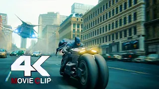 Batman and Alberto Falcone Chase | Fight Scene | The Flash | 4K Clip