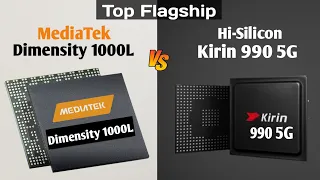 MediaTek Dimensity 1000L vs Hi-Silicon Kirin 990 5G 🔥 | Top Level 5G Battle | Who will Win ❓