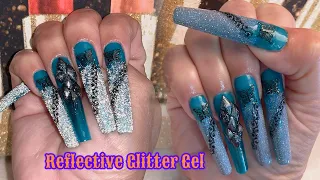 Born Pretty Reflective Glitter Gel ✨💅 | Spring Reflective Glitter ✨ Nails Design