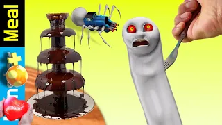 Chocolate fountain for Valentine's Day 2023 & Thomas exe | [ Horror Skunx Style fictional video ]