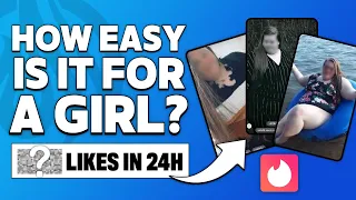 How Easy Is It For An OBESE Girl To Get Laid (Tinder Experiment PART 2)