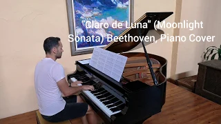 Claro de Luna (Moonlight Sonata) Beethoven, Piano Cover