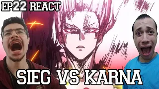 SIEG VS KARNA - Fate/Apocrypha Episódio 22 REACT