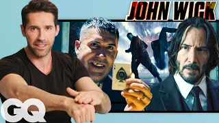 Martial Artist Scott Adkins Breaks Down 'John Wick' Fight Scenes | GQ