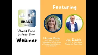 EHANZ World Food Safety Day webinar recording