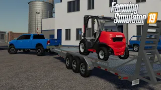 FS19 - Transporting a forklift - Farming Simulator 2019 Roleplay Mod