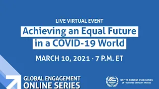Achieving an Equal Future in a COVID-19 World