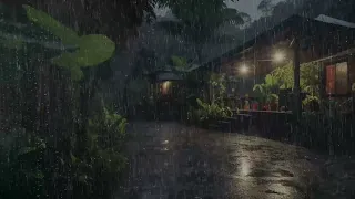 Cozy Villa | Listen to Relaxing Rain Sounds and Fall into Deep Sleep | Sounds for Nature Lovers