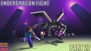 Enderdragon fight in minecraft/Minecraft part 27 tamil/on vtg!!