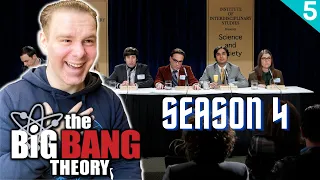 That Panel Was Genious! | The Big Bang Theory Reaction | Season 4 Part 5/8 FIRST TIME WATCHING!!