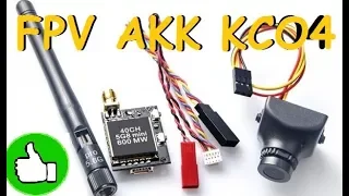 FPV комплект AKK KC04 | Отличное решение до 5 км за небольшие деньги! | MikeRC 2018 FHD