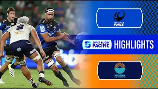 Super Rugby Pacific 2024 | Force v Moana Pasifika | Round 4 Highlights