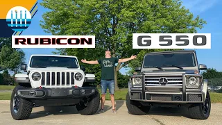 Jeep Wrangler Rubicon vs Mercedes G550 - Dressed-Up or Bare-Chest Off-Roading