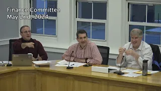 Finance Committee May 2, 2024