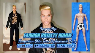 Unboxing Integrity Toys Fashion Royalty Homme replacement body. Barbie Looks Ken Sean Rebody