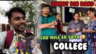 Bohot dino baad sab mile aj college me 😂😂//naveen s vlogs//