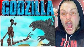 Godzilla vs Siren Head REACTION