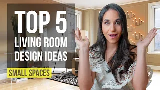 Top 5 Interior Design Ideas and Home Decor for Small Living Room
