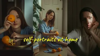 How To Take Self Portraits At Home With Minimal Props | Lockdown Diaries