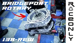 Assembling my new 13B BRIDGEPORT ROTARY ENGINE!