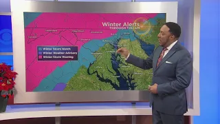 Winter Weather In Maryland: Here's What To Expect With Snow Possible Wednesday