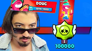 DOUG İLE 100.000 KUPA GELİYOR! Brawl Stars