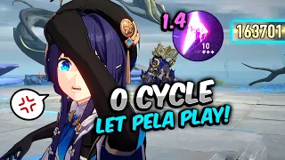 🚀0-Cycle with Main DPS Pela possible? NEW 1.4 Memory of Chaos Stage 10 First Half | Honkai Star Rail