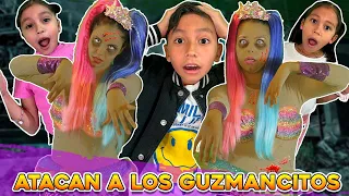 sirena zoombies atacan a los @Guzmancitos  parte 2 Gaby y Gilda