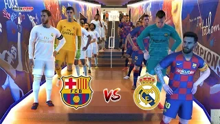 PES 2019 | El Clasico | Barcelona vs Real Madrid | UEFA Champions League | Gameplay PC