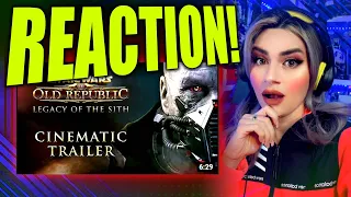 NEW STAR WARS: The Old Republic - 'Disorder' Cinematic Trailer REACTION!