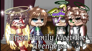 The Afton Family meet The Avengers (Part 1) / FNaF x MCU / My AU / Original / Gacha Club | Night