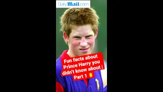 Fun Prince Harry facts you probably didn’t know about | Part 1| #Shorts #royalfamily