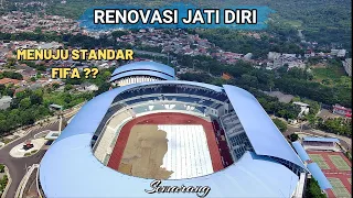 Renovasi Stadion Jatidiri Update Mei 2024, Markas Utama PSIS Semarang Jawa Tengah || Video Drone