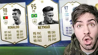 OS FUTUROS ICONS/LEGENDS DO FIFA!!! NEYMAR, CR7, MESSI E MAIS!!!