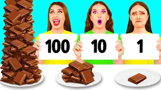 100 Couches de Nourriture Défi par TeenTeam Challenge