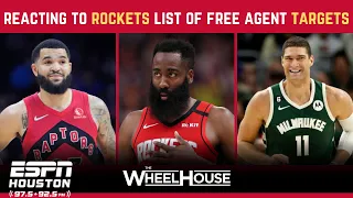 Reacting to the insider report about the Houston Rockets Free Agent targets!?