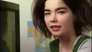 Björk talking about her TV is pure ASMR